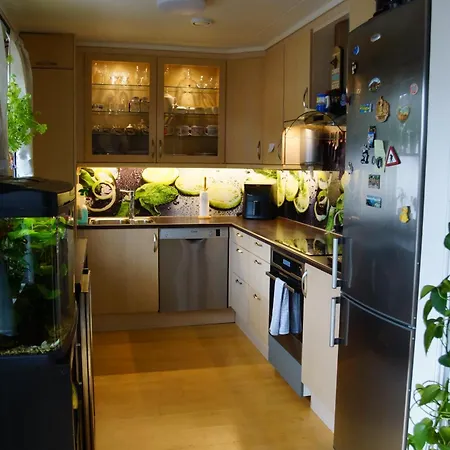 Cozy In A House With A Garden On The Island Of Askoy, Near Bergen 民宿 *